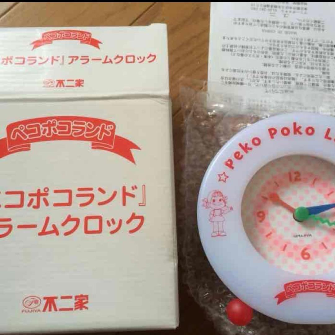 ペコちゃんフィギュア 未開封　時計　オルゴール　まとめ売り　年明けおまけ付き‼️
