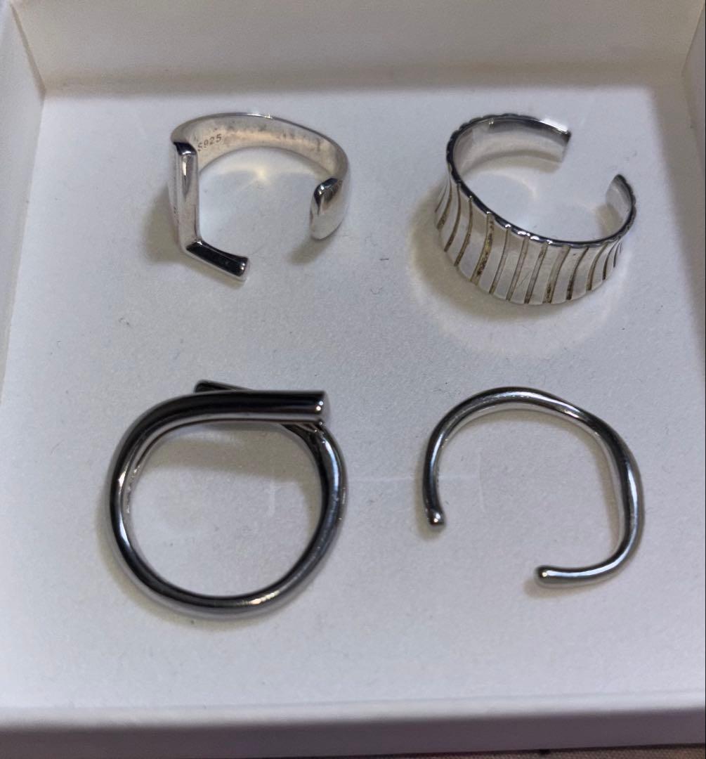 Lncs リング　4点セット　S925