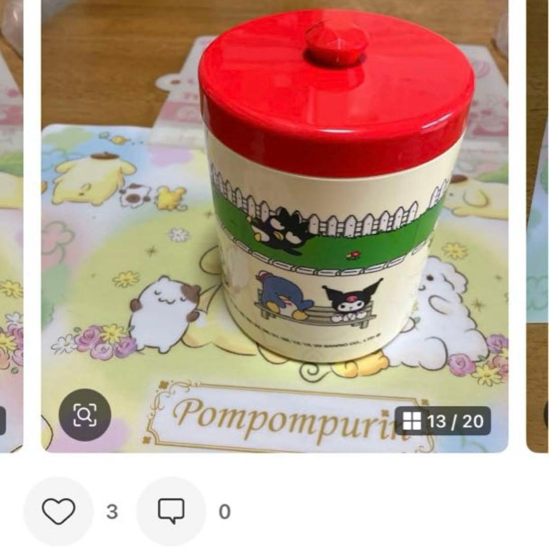 サンリオ　ポムポムプリン　セット売り〜OSH1