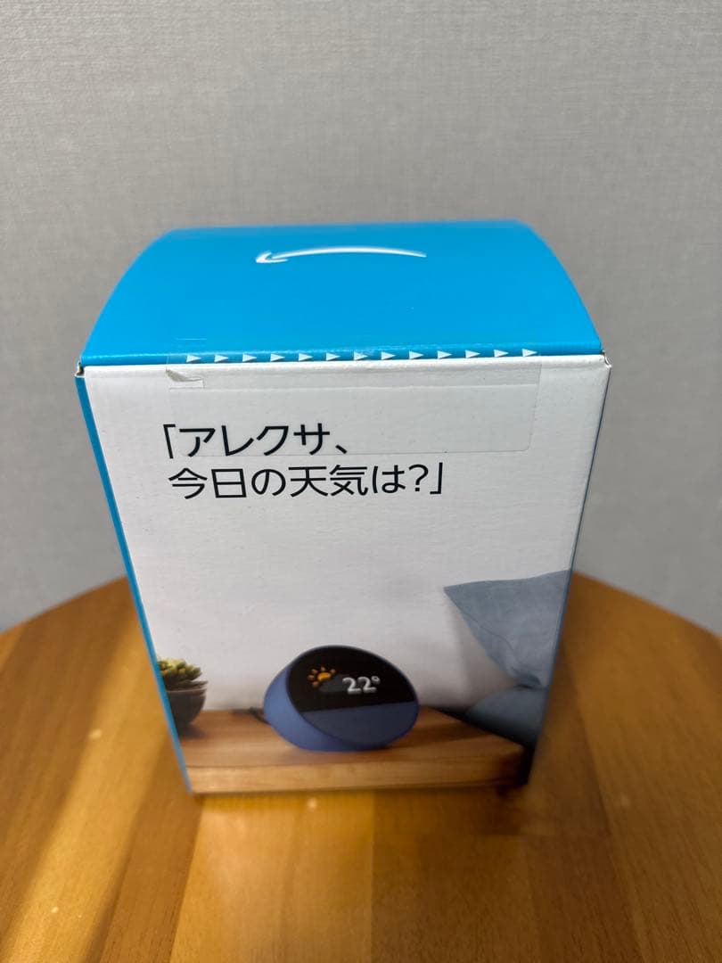 【新品未開封】Amazon Echo Spot オーシャンブルー(青)