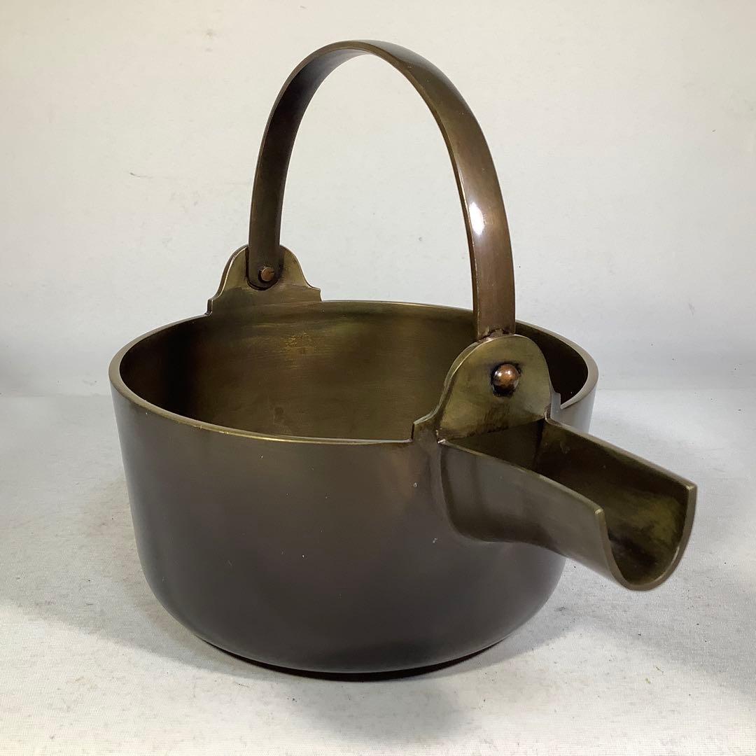 唐銅　汁器　浄雲　茶道具　送料無料