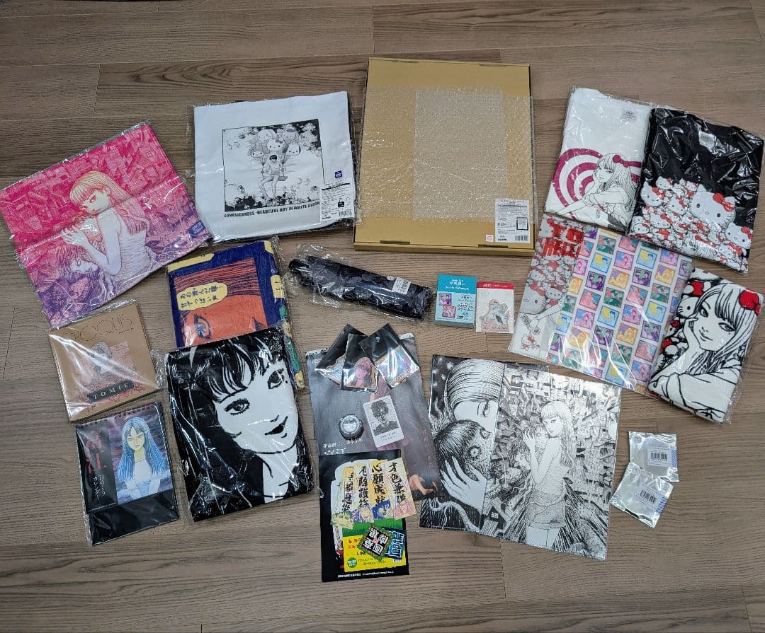 伊藤潤二展　誘惑　富江　サンリオ　コラボ