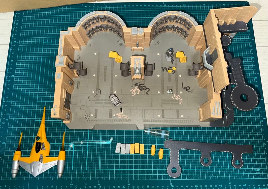 ナブーハンガー ファイナルコンバット 現状品 アクションフリート ダイアクロン