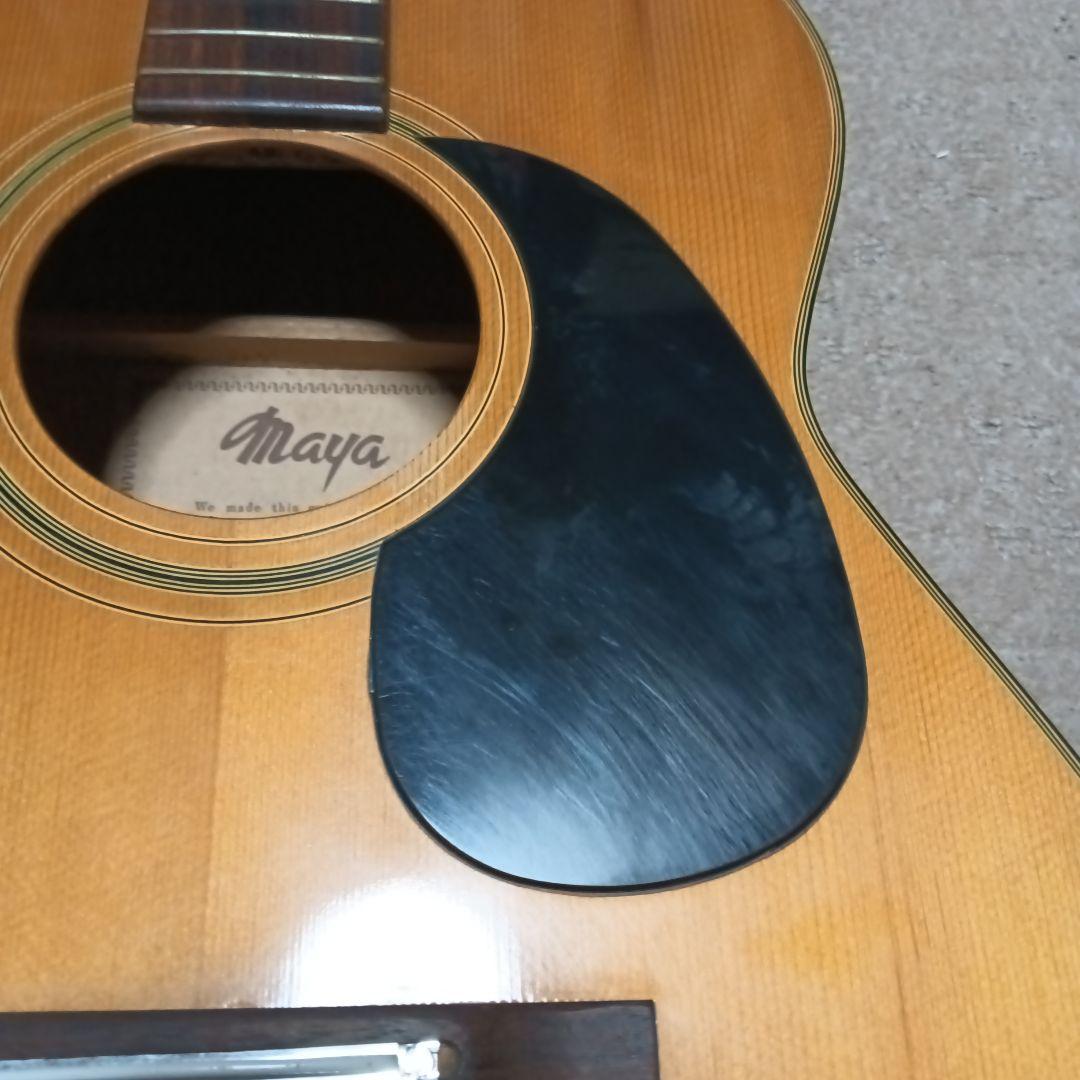 Maya F301 ジャパンヴィンテージギター(ペグ修理必要)弦おまけ付き