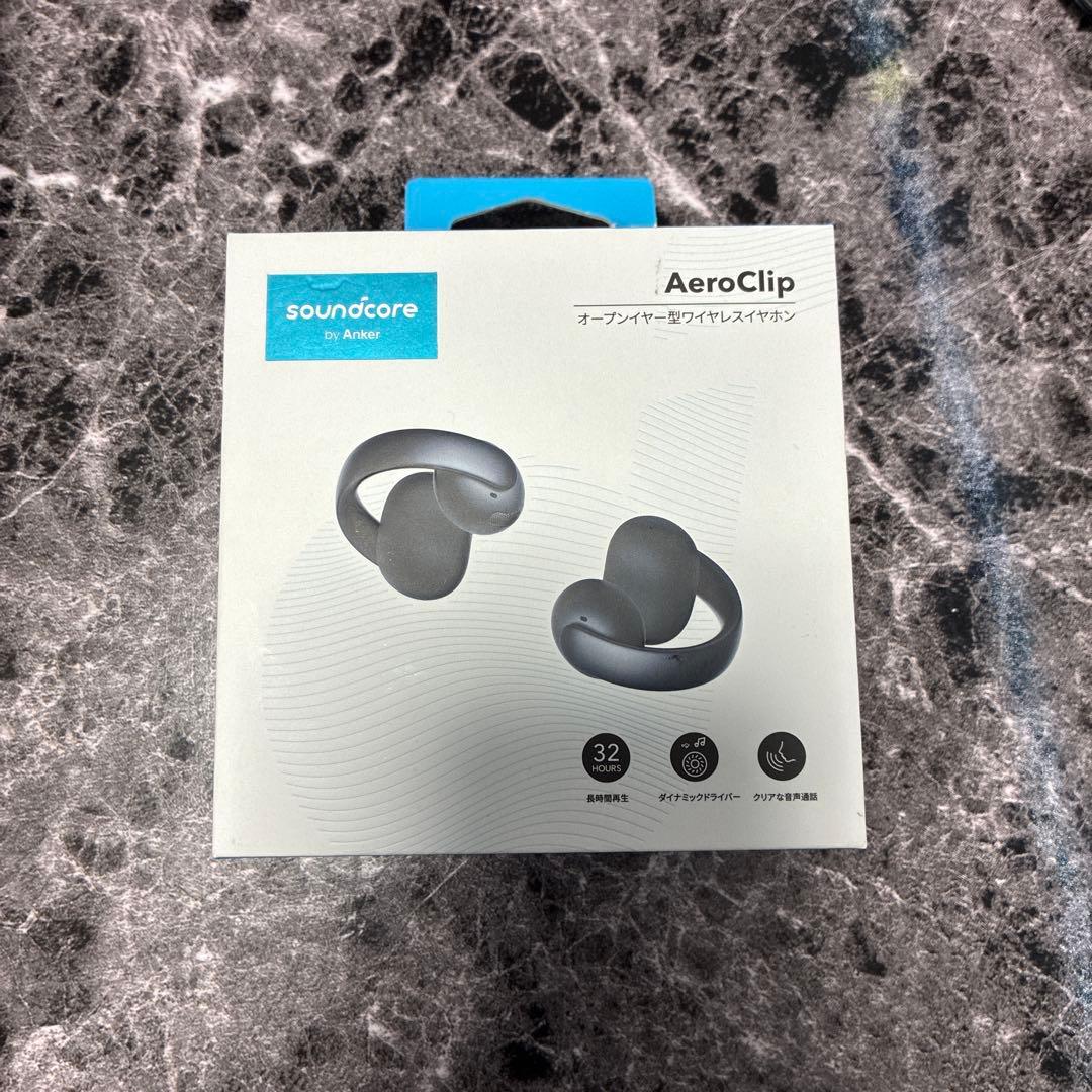 soundcore AeroClip ワイヤレスイヤホン
