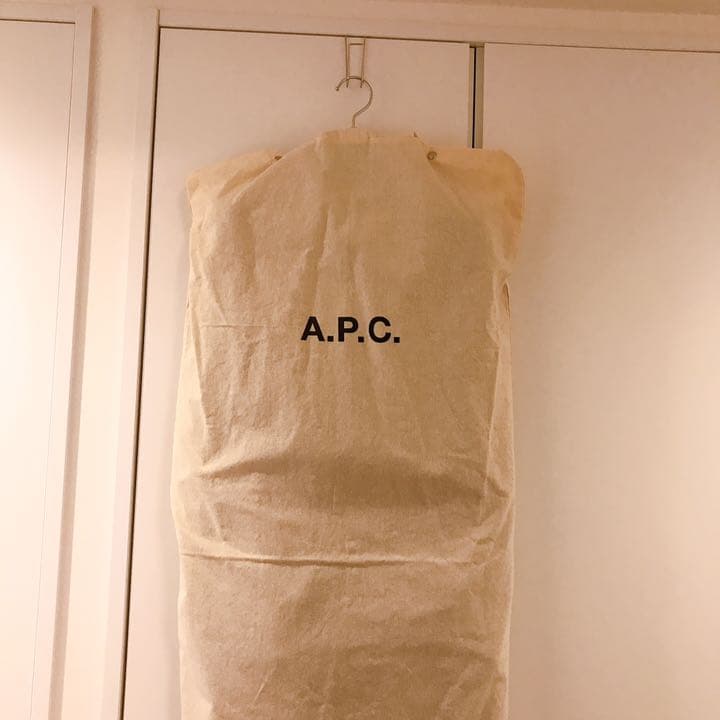 【定価75000円】A.P.C. ステンカラーコート 美品　カバー付き