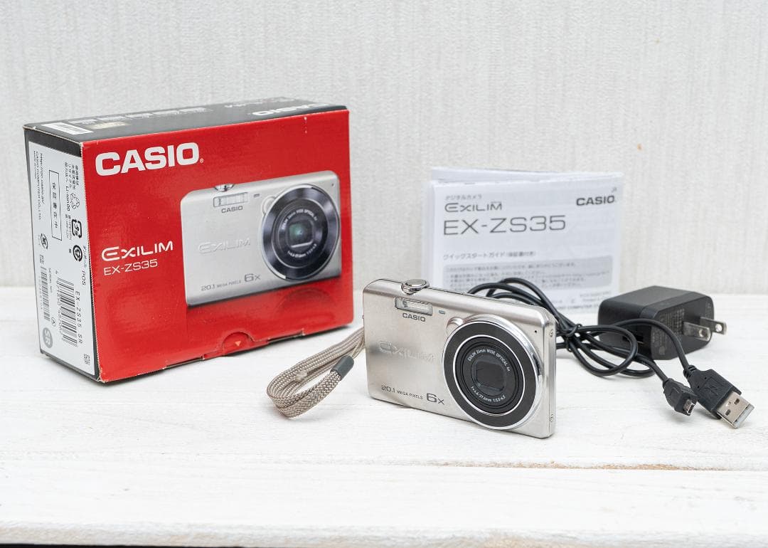 CASIO EXILM EX-ZS35 箱・付属品あり｜コンデジ