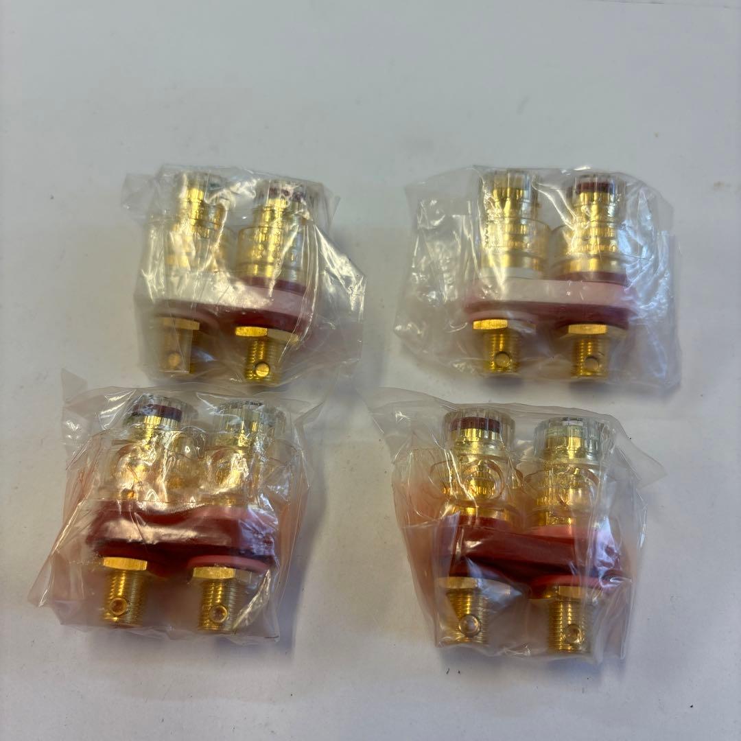 新品未使用【SPターミナル】2P RED B-2302 4セット