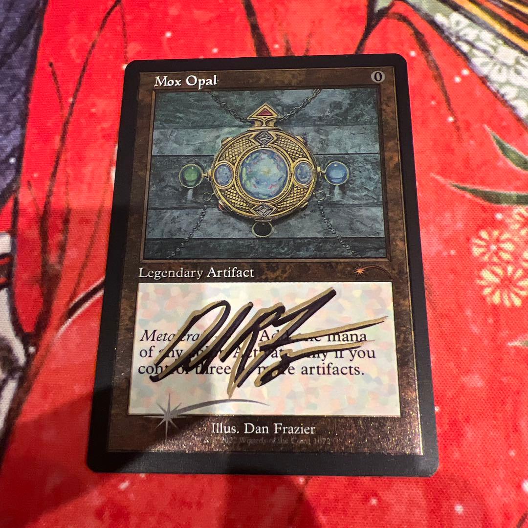 mtg オパールのモックス　mox opal 旧枠　サインド