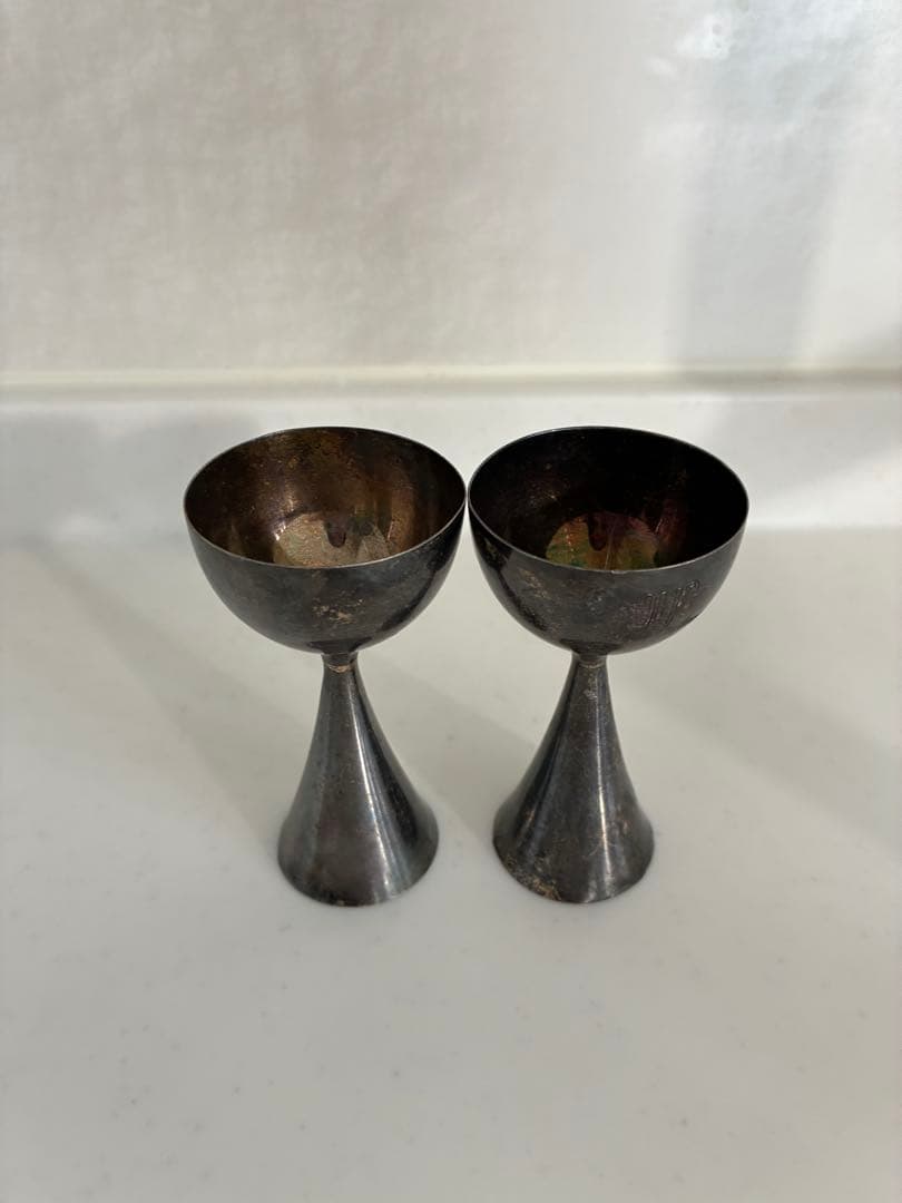 ★ 銀杯 銀製酒器★銀製刻印★66g★現状品