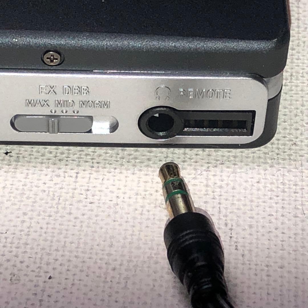 人気良音ガジェットWM-EX622 SONYカセットウォークマン可動品Rブラック