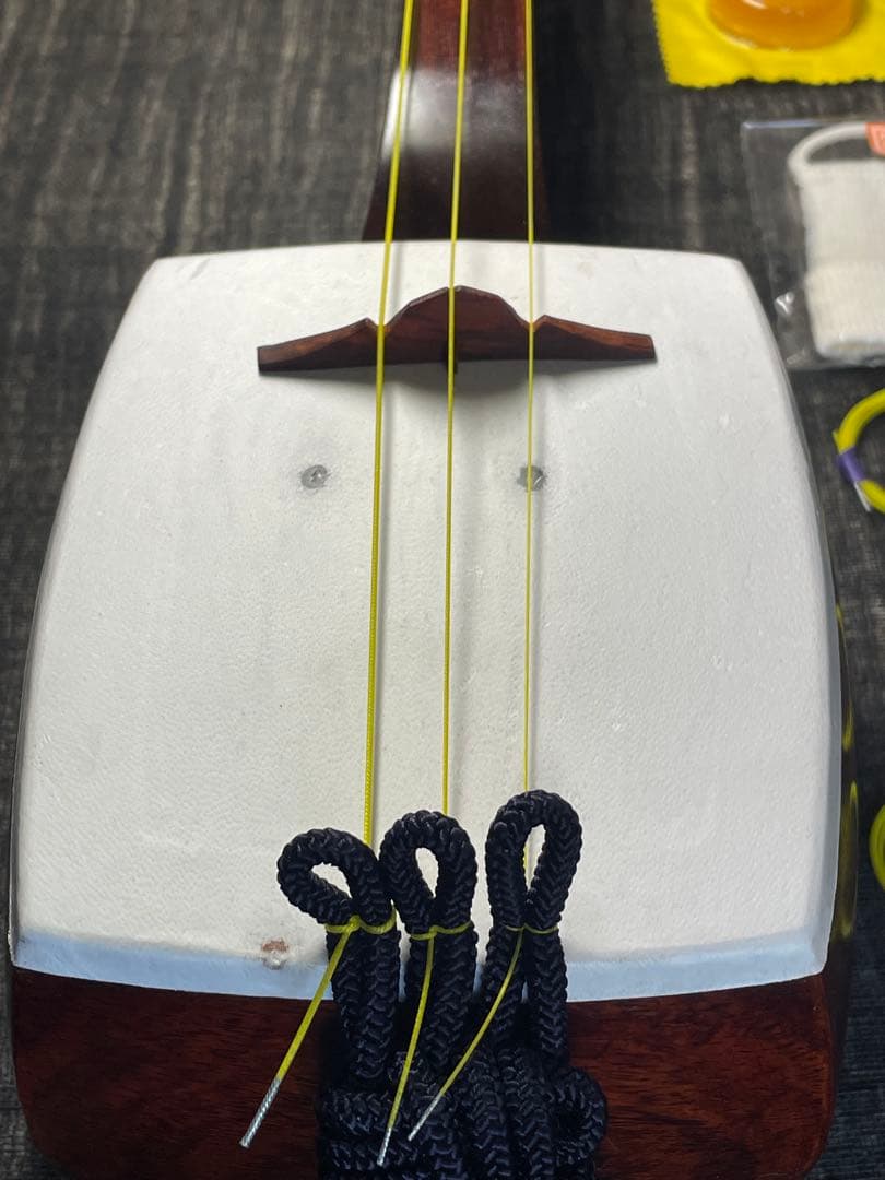 和胡弓紅木　弓　付属品