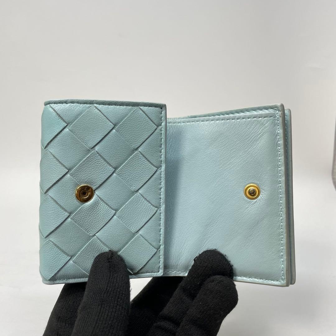 2684 ボッテガヴェネタ 三つ折り財布 マキシ イントレ コンパクト