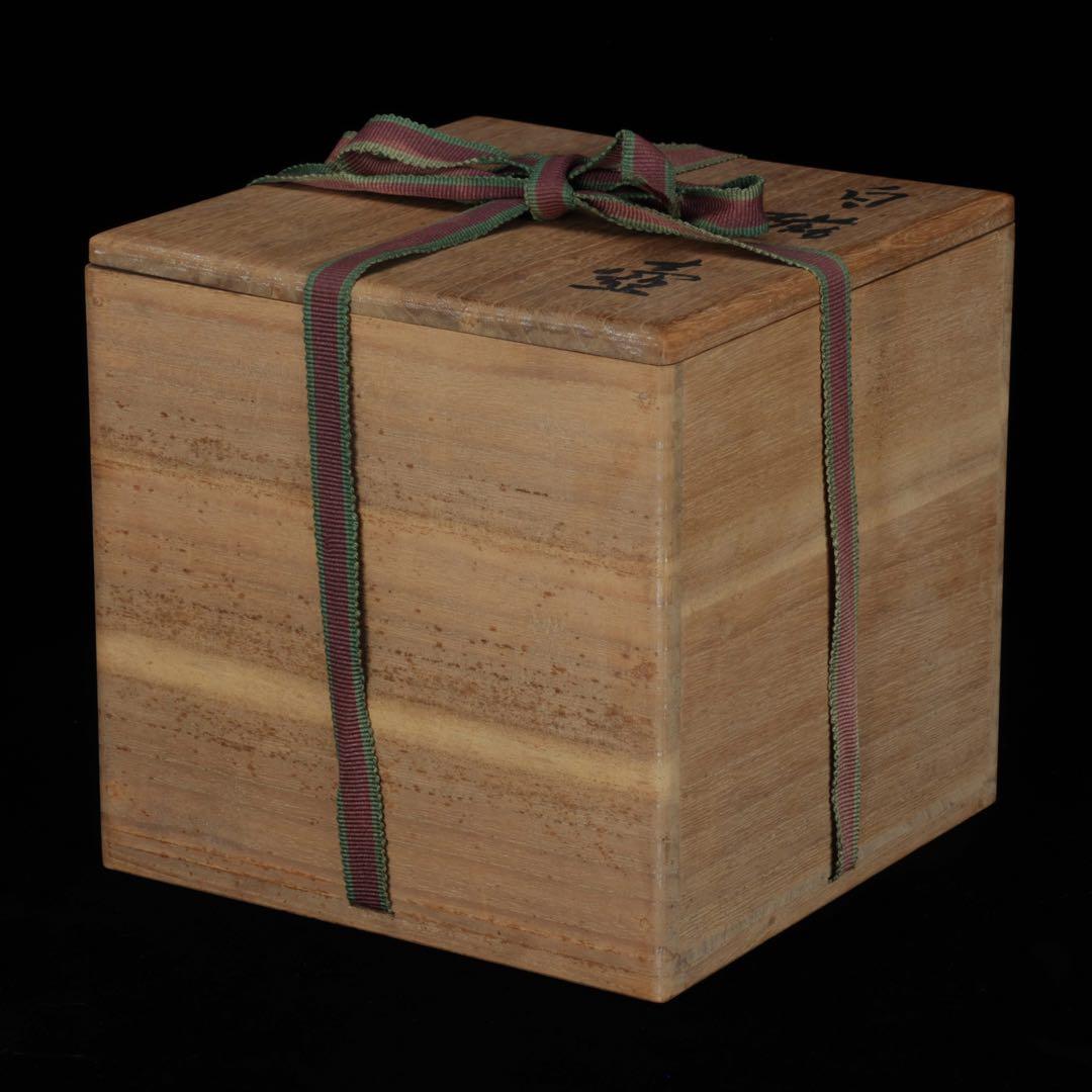 【泥裏珠光 初代 斎藤陶斎（三郎）】白磁壺 共箱 花器 花瓶 飾壺 骨董 古美術