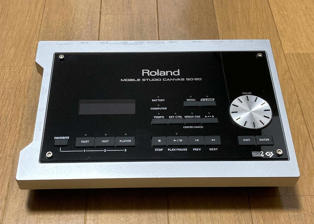 Roland Mobile Studio Canvas SD-50 MIDI音源