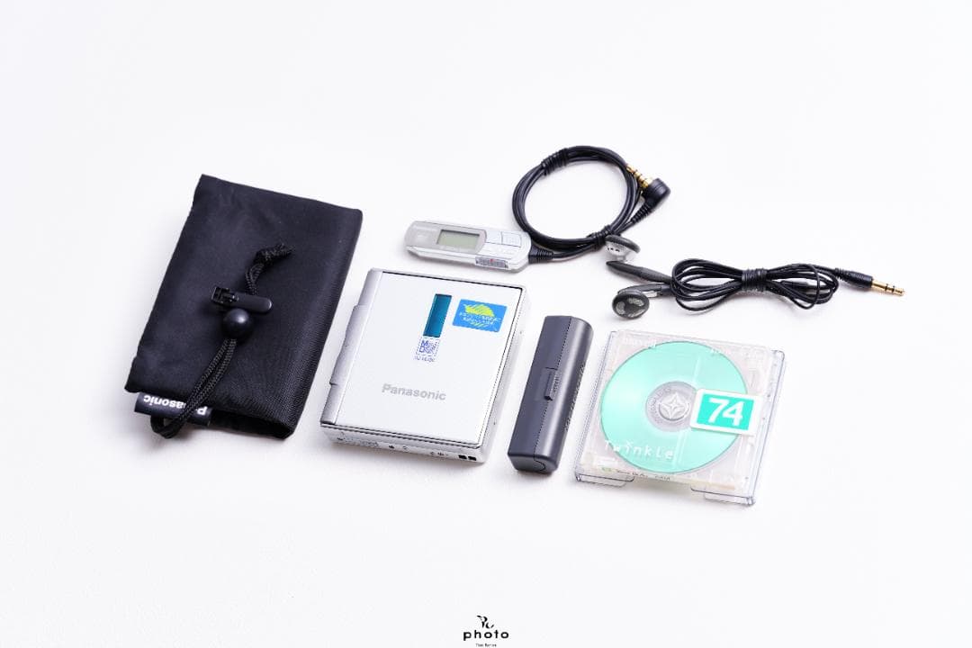 Panasonic 高音質 MDプレーヤー SJ-MJ30 シルバー