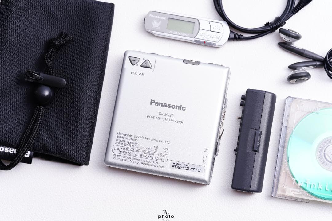 Panasonic 高音質 MDプレーヤー SJ-MJ30 シルバー