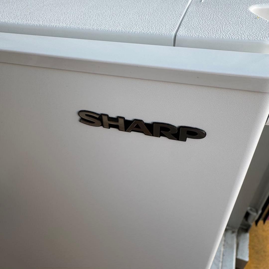 C7434★2023年製美品★シャープ冷蔵庫マットホワイト右.左開き　自動霜取り