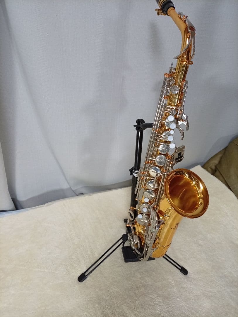 YAMAHA YAS-22 サックス本体 初心者、吹奏楽　赤ベル　名機