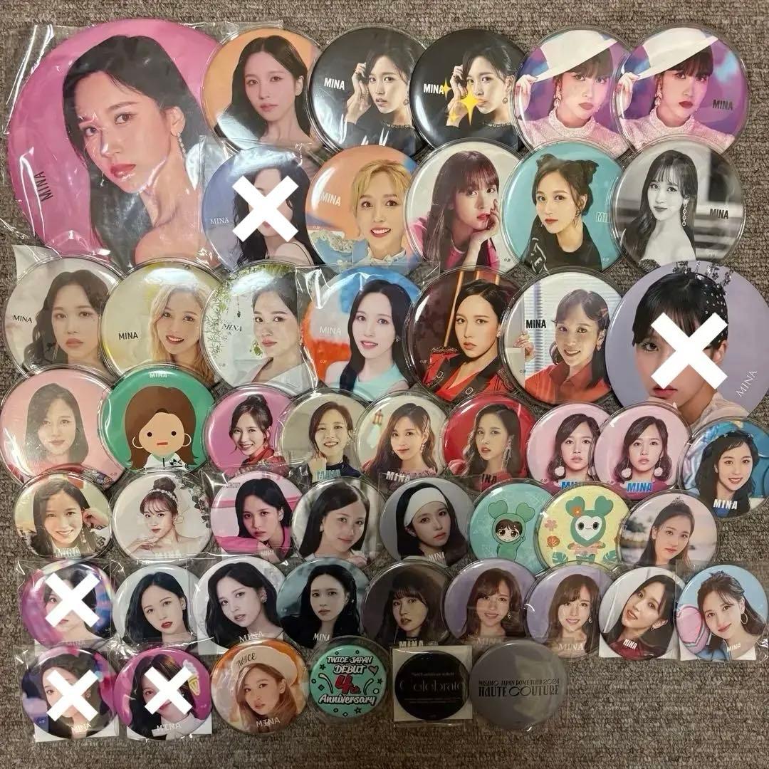 twice ミナ 缶バッジ まとめ売り