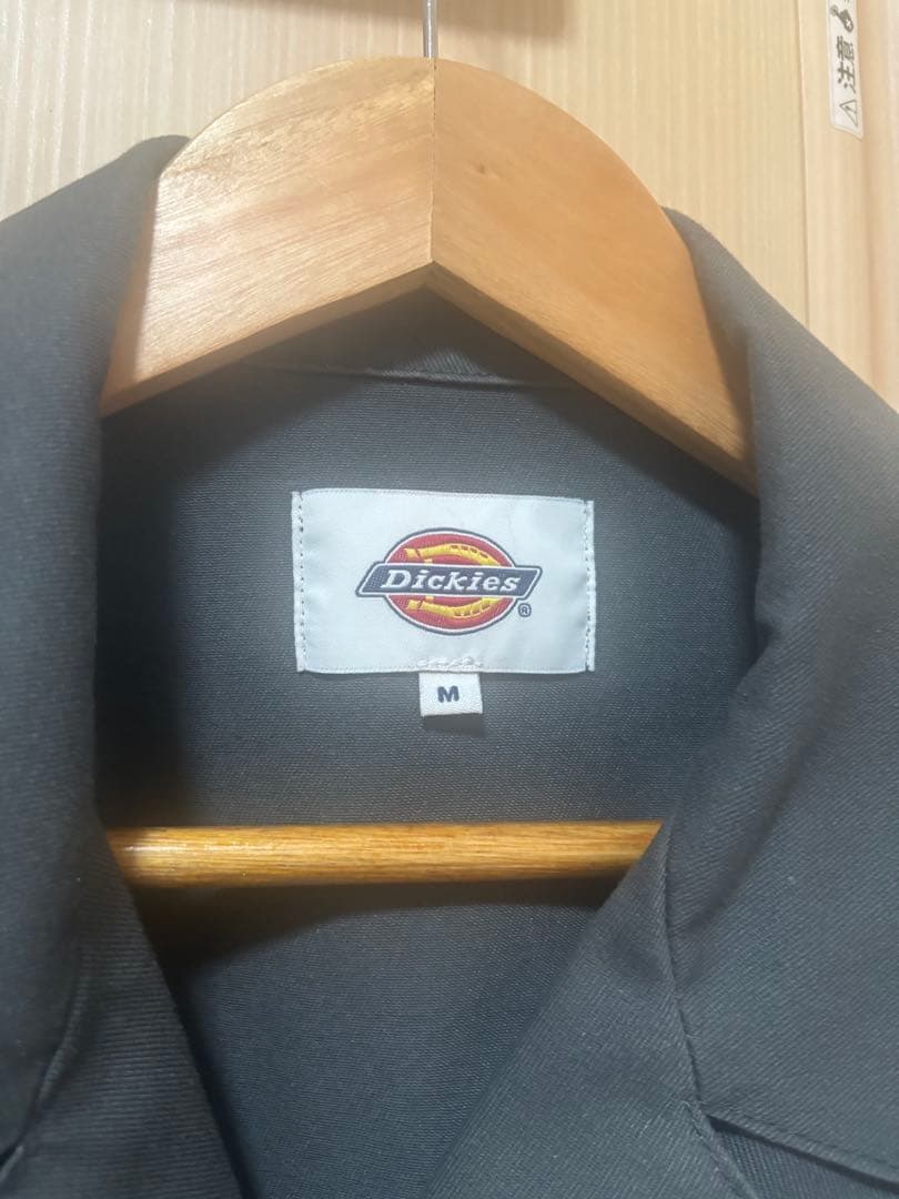 Schott ×Dickiesコラボ ブラック ジャケット ライダース