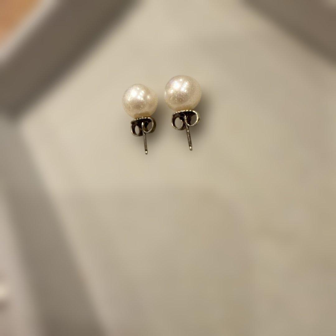 ティファニーパールピアス