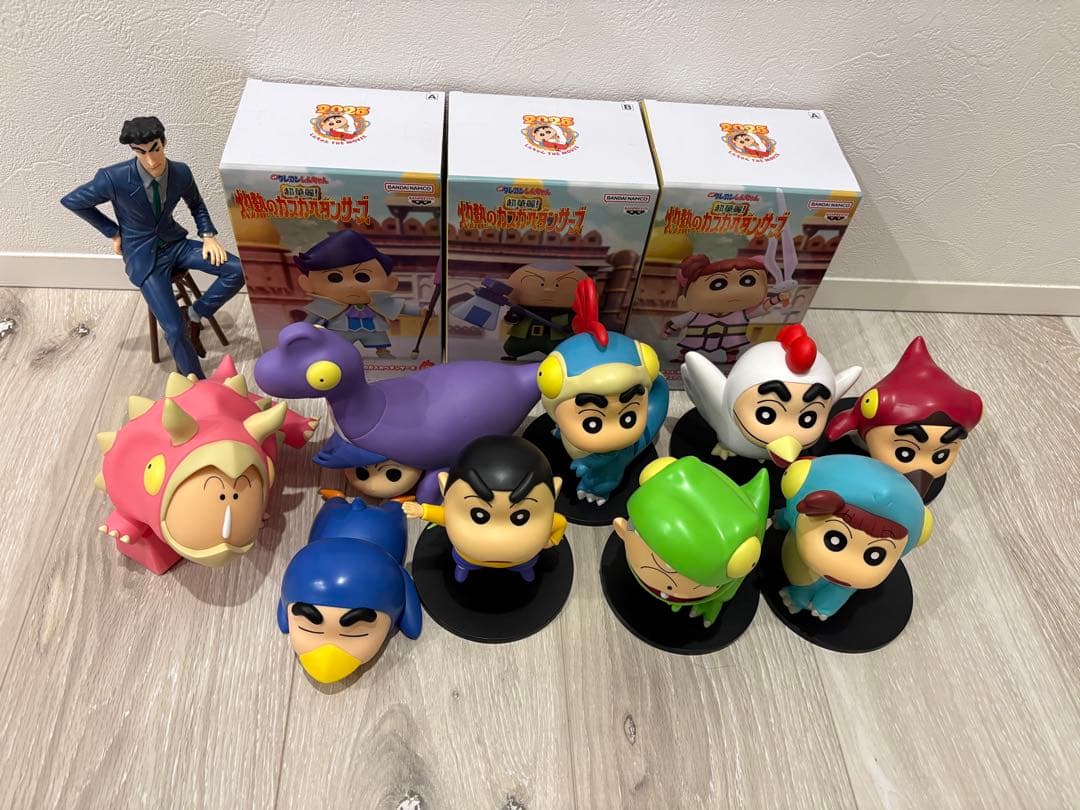 クレヨンしんちゃんフィギュア13個セット