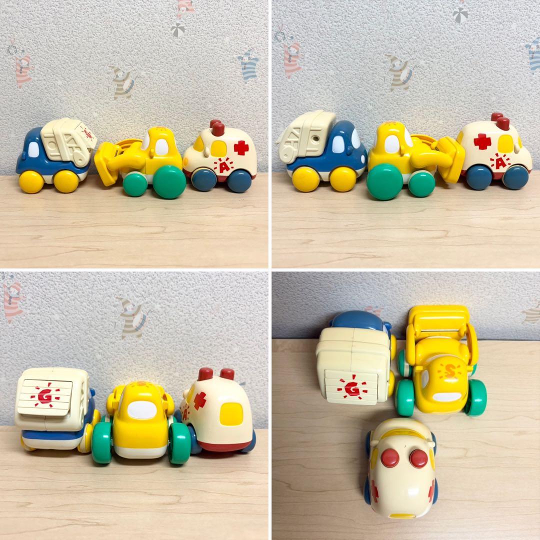 バンダイ mukku 平成 レトロ 飛行機 電車 パトカー 働く車 まとめ売り