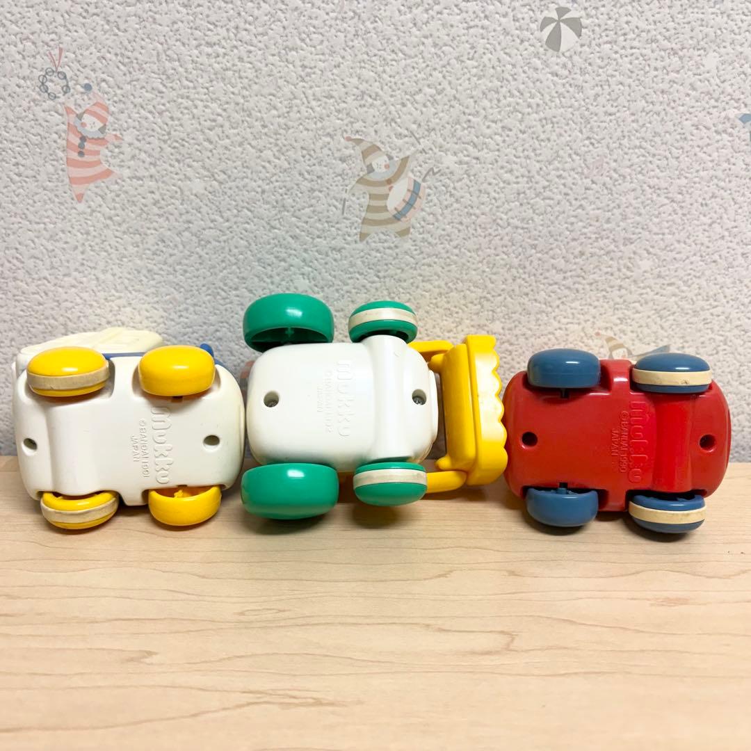 バンダイ mukku 平成 レトロ 飛行機 電車 パトカー 働く車 まとめ売り