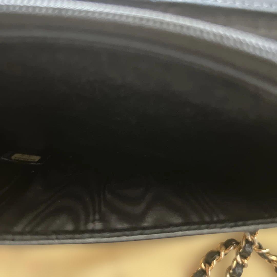 CHANEL シャネル　チェーンウォレット　キャビアスキン　【正規リペア済】