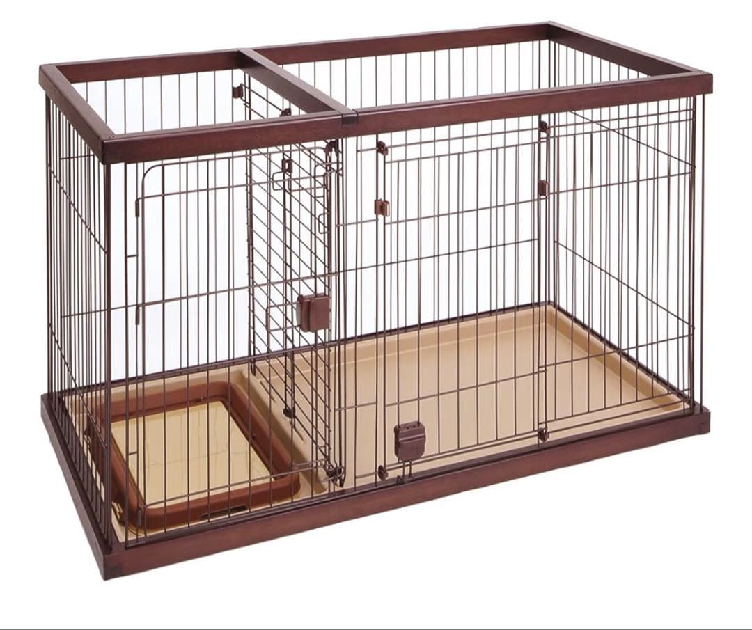 ✖️うんちゃんさん専用:ペティオ犬用ドッグサークル スライドドア付き 124cm