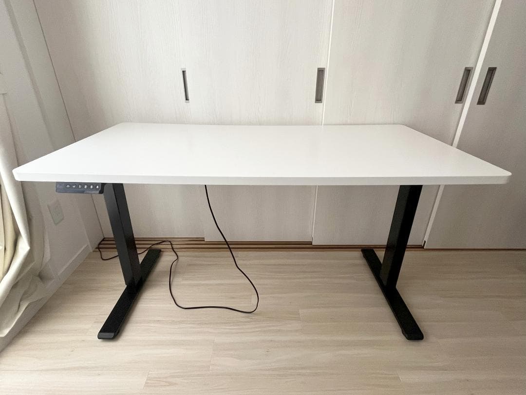 FlexiSpot EF1 電動昇降式デスク ホワイト