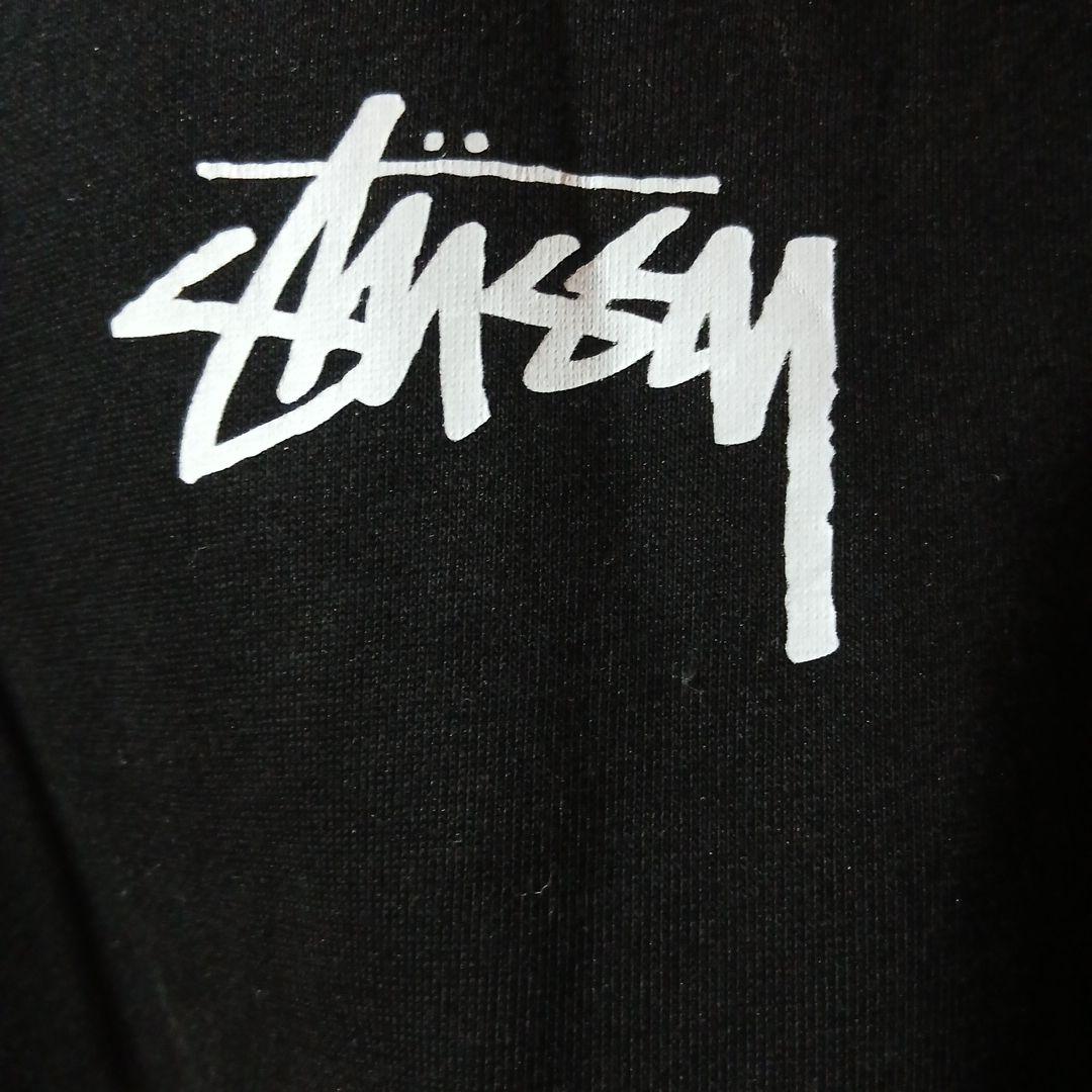 Stüssy ブラック フルジップパーカー M