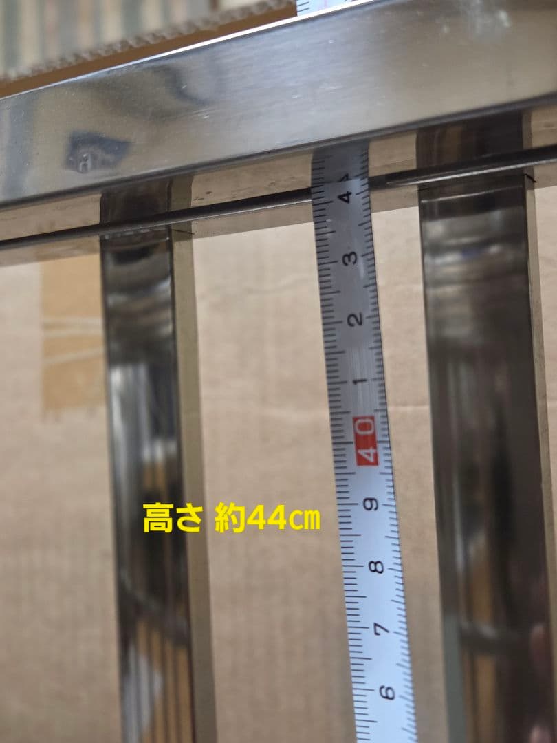 ステンレス製　折り畳み犬用ケージ　シングルドア　最終値下げ