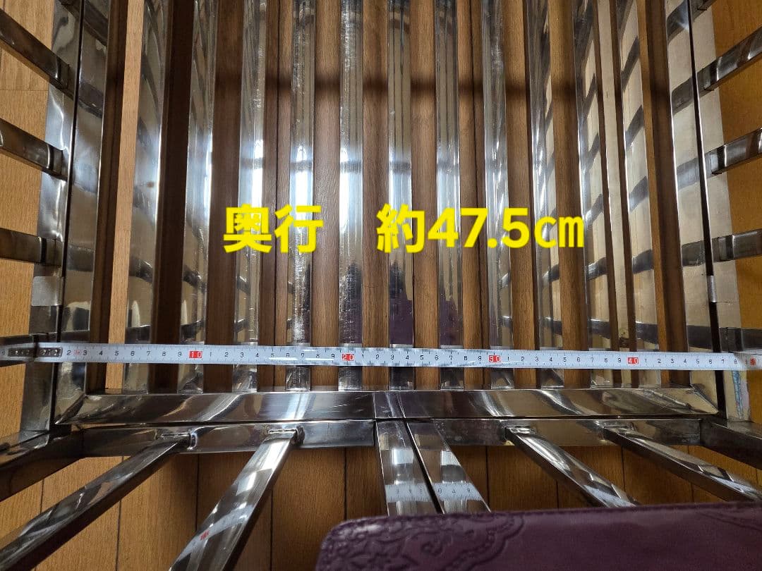 ステンレス製　折り畳み犬用ケージ　シングルドア　最終値下げ