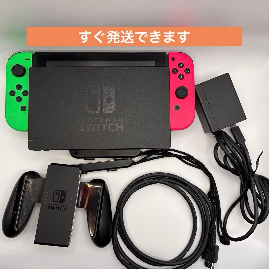 Nintendo Switch ネオンピンク/グリーン 本体