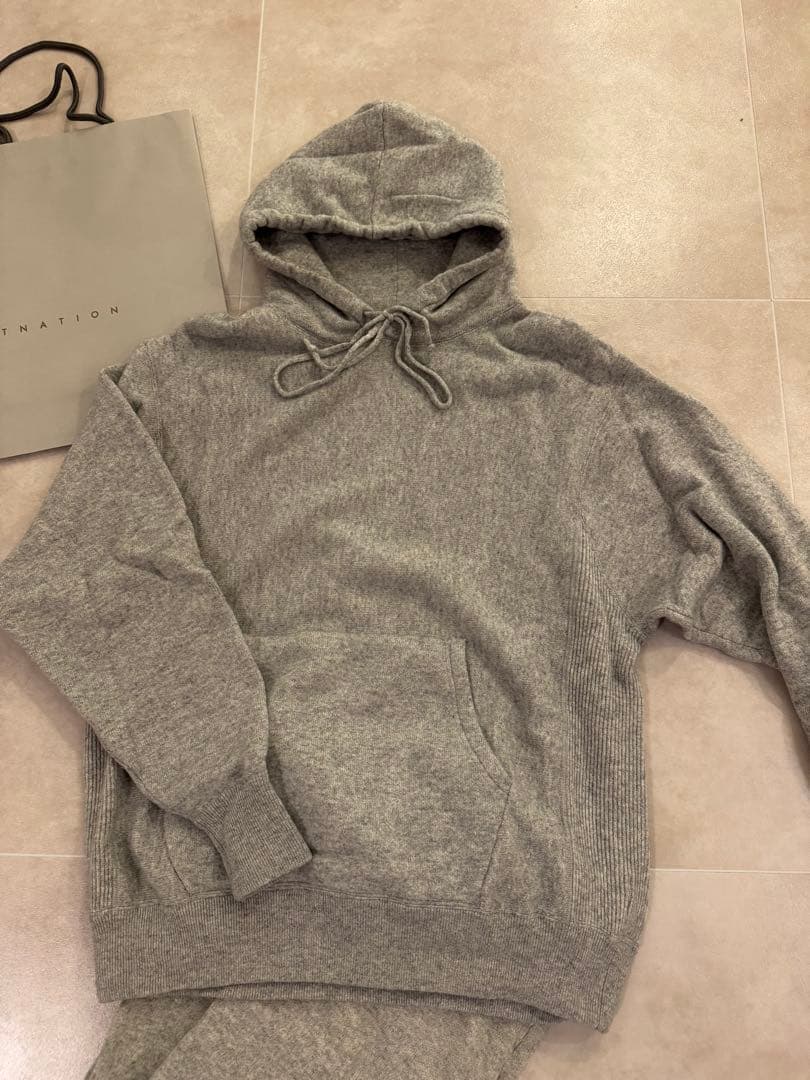 ★エストネーション購入★ハラダマニアセットアップ★カシミア