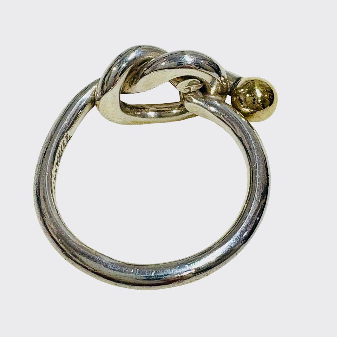 Tiffany & Co. ティファニー　リングラブノット　シルバー925　7号
