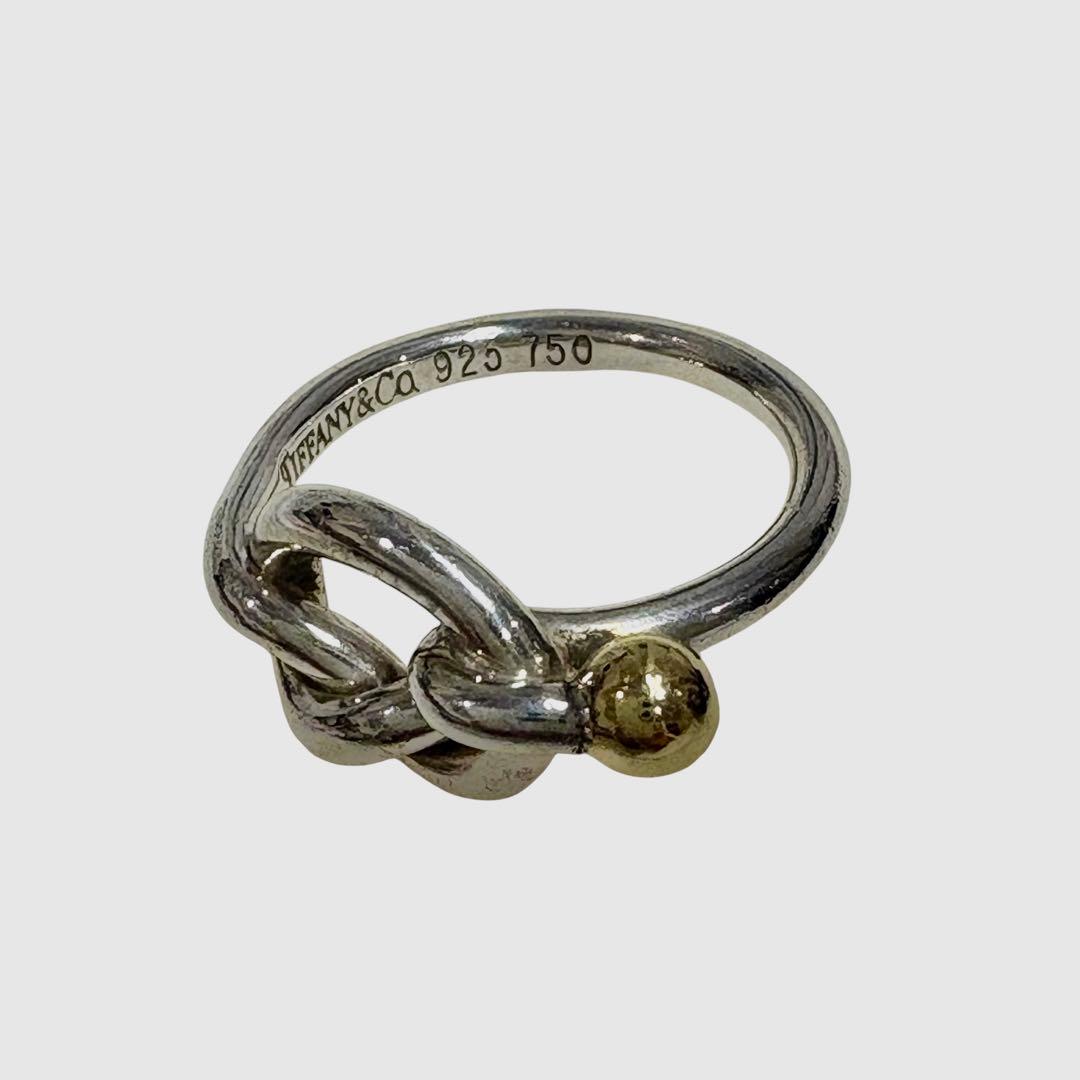 Tiffany & Co. ティファニー　リングラブノット　シルバー925　7号