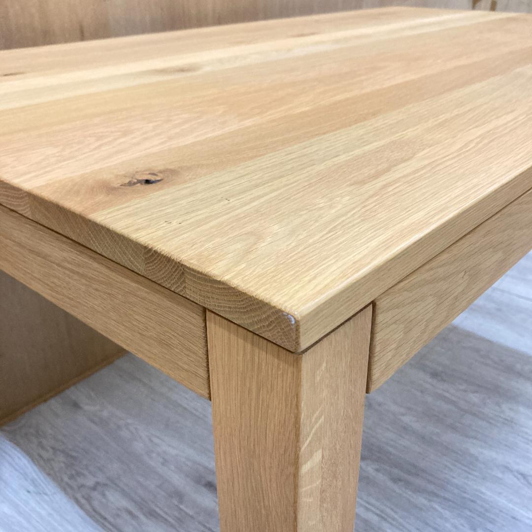 無印良品　ダイニングテーブル　オーク材　天然木　140ｃｍ