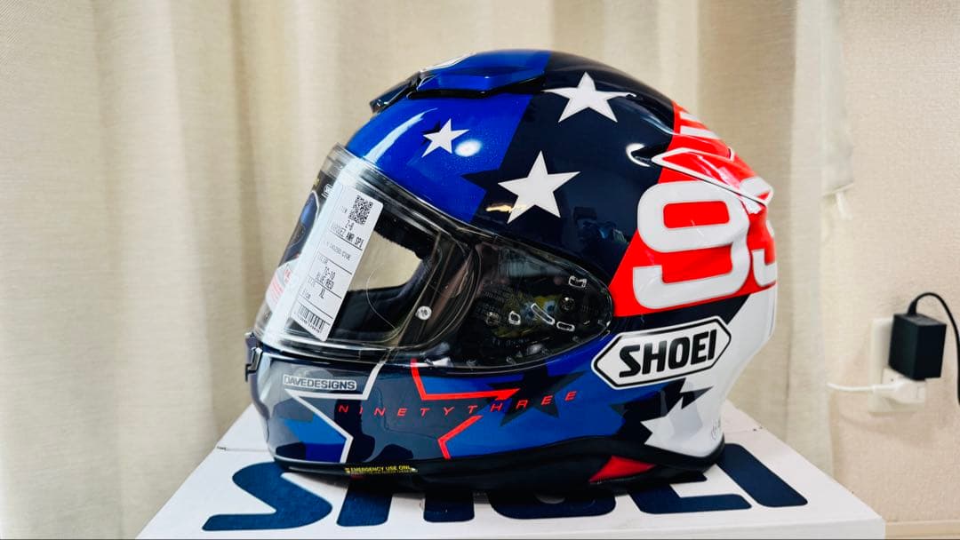 SHOEI Z-8マルケス・アメリカン・スピリット　TC-10