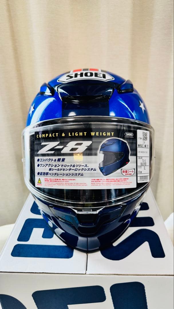 SHOEI Z-8マルケス・アメリカン・スピリット　TC-10