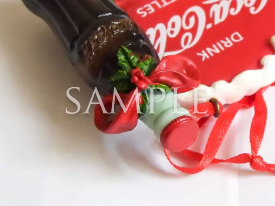 コカ・コーラ「ボトル」クリスマス　ビンテージオーナメント