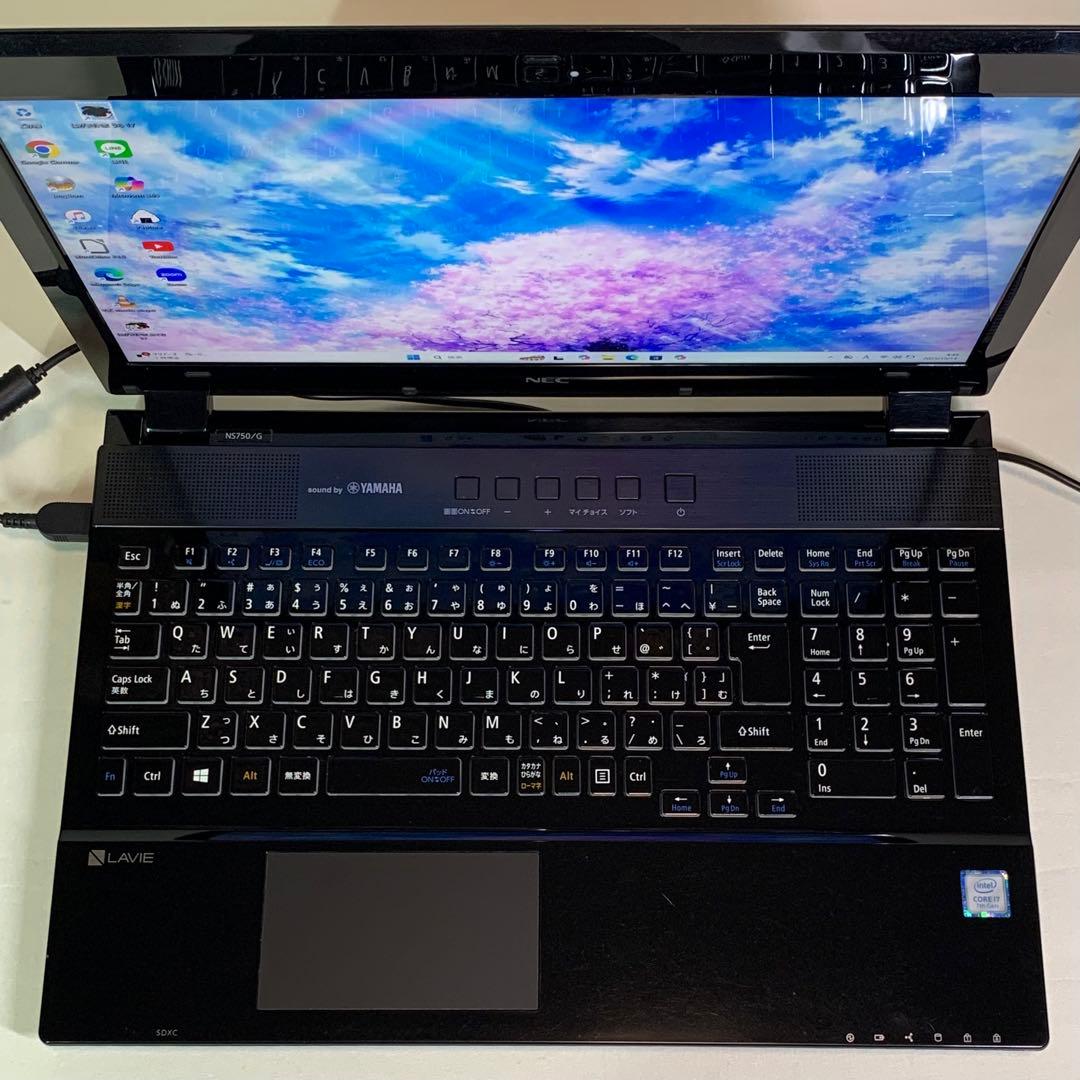 Core i7✨7世代✨SSD1TB✨32GB✨オフィス✨NEC✨ノートパソコン