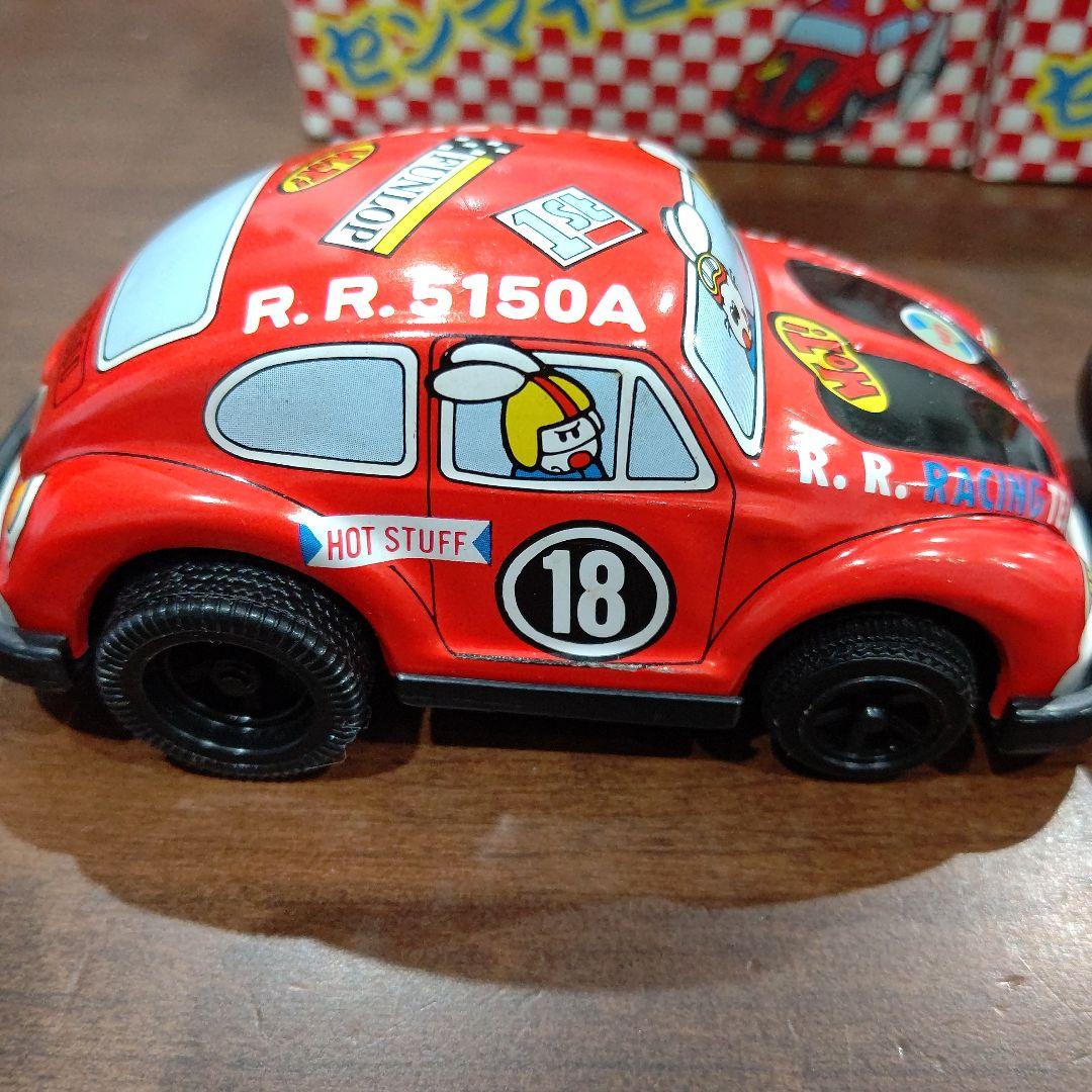 【希少】えんにち大好き ゼンマイ自動車 フォルクスワーゲン ビートル ブリキ