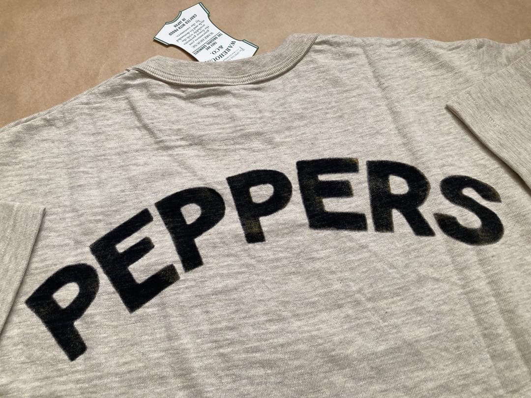 新品 ウエアハウス 4601 Tシャツ PEPPERS ワイルドキャット XL