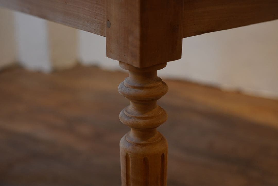 フランスアンティーク　テーブル　木味　古木