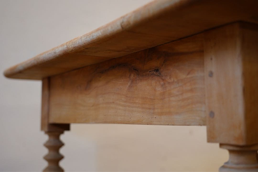 フランスアンティーク　テーブル　木味　古木