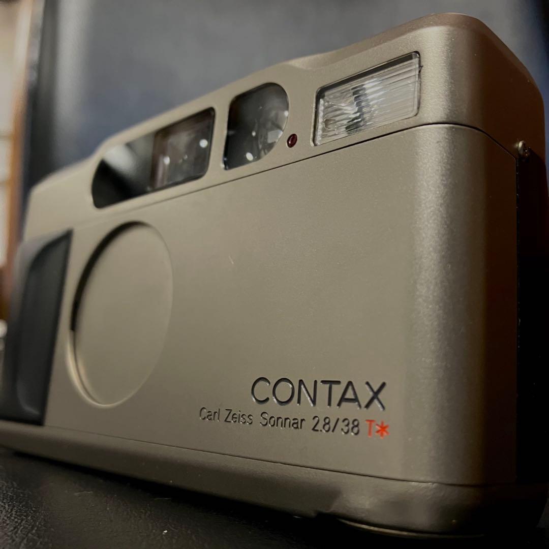 【美品】CONTAX T2 フィルムカメラ　35mm