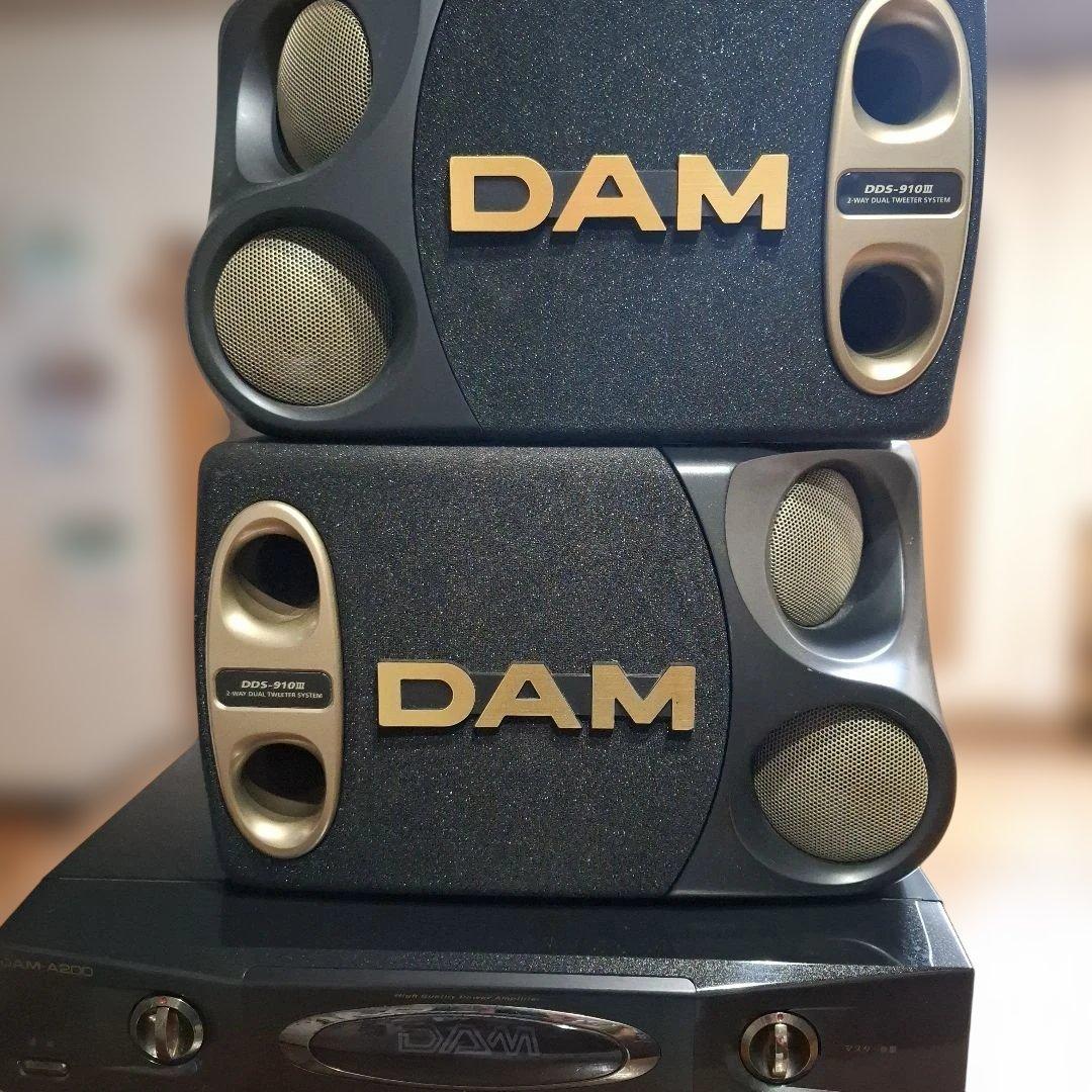 DAM DDS-910 スピーカー DAMA200アンプ